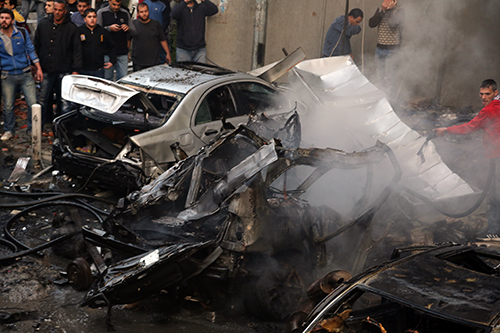 explosion-haret hreik 